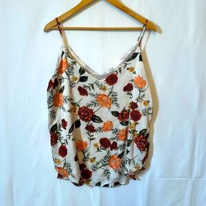 Tahari flower print cami